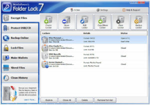 Folder Lock 7.3.0 Serial Key + Crack Full Version